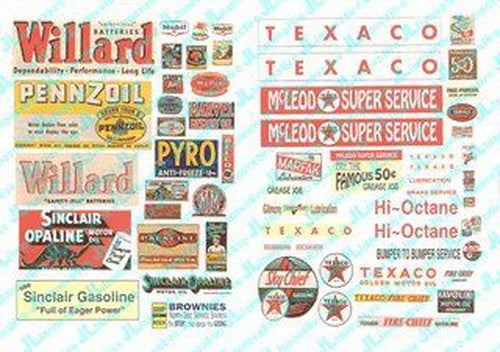 JL Innovative Design 361-684 Signs/Posters Gas Stations 1930s-60s