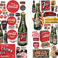 JL Innovative Design 697 N Vintage Soft Drink 30s-60s Signs/Posters (Set of 72)