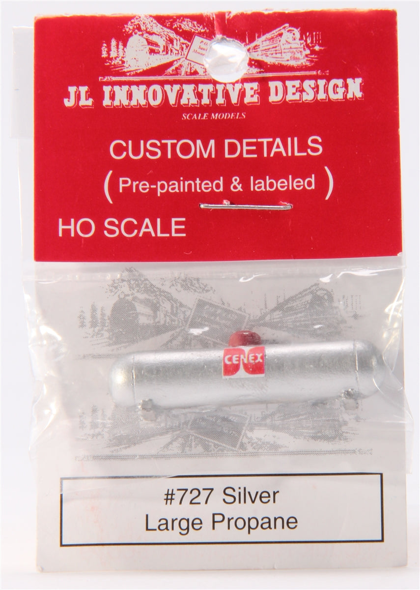 JL Innovative Design 727 HO Custom Large Propane Tank Silver Assorted
