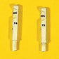 JL Innovative Design 832 HO Right of Way Signs, Post Style Section Set (4)
