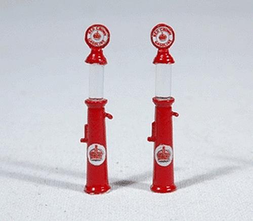 JL Innovative Design 932 HO Red Crown Custom Gravity-Feed Gas Pump (Pack of 2)