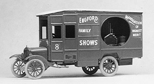 Jordan Products 360-233 HO 1921 Ford T Circus Truck W/Custom Air Calliope Kit