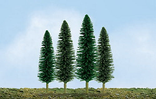 JTT Scenery Products 92031 HO 4-6" Super Scenic Cedar Tree (Pack of 24)