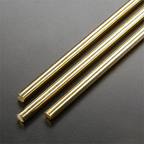 K&S 1165 1/4'' x 36'' Solid Brass Rod (Pack of 4)