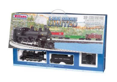 Williams 00324 NYC Lakeshore Limited O Gauge Steam Freight Train Set