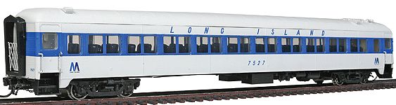 Rapido Trains 109069 HO Long Island Osgood Bradley 10-Window Coach (Set of 3)