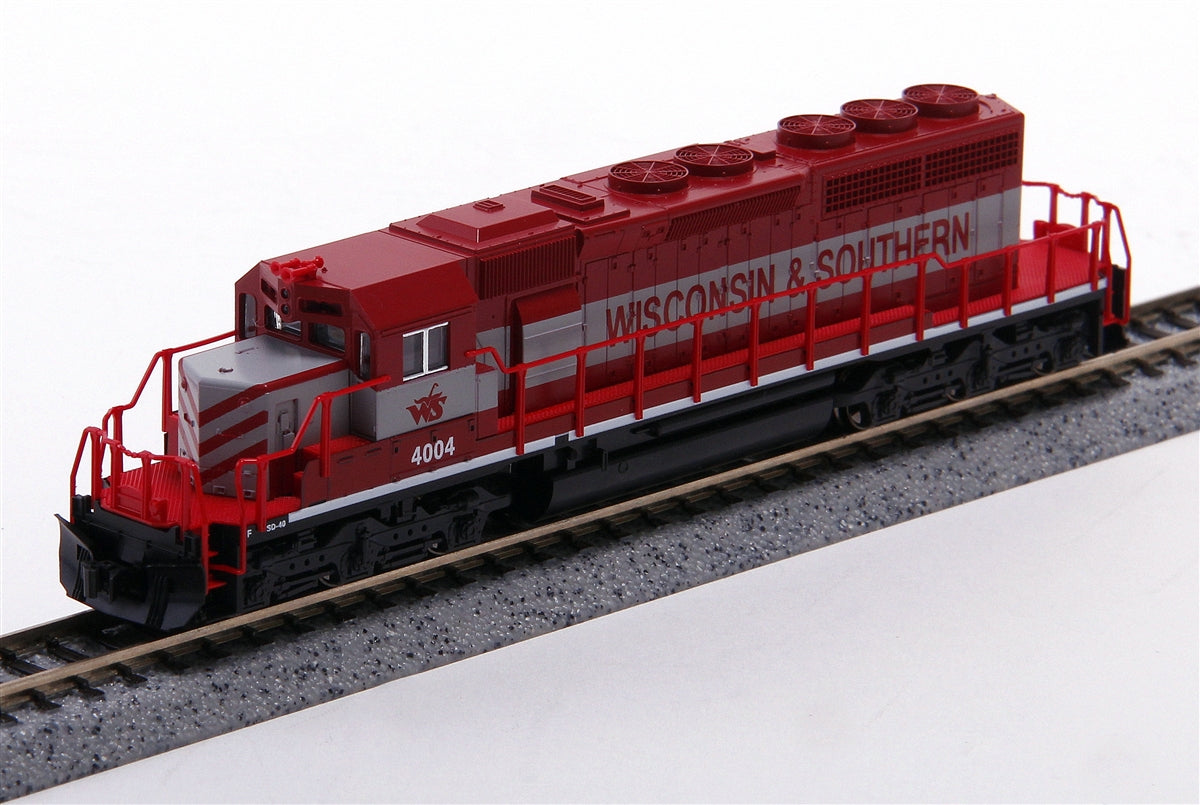 Kato 176-4814 N SD40-2 Early w/DB Wisconsin Southern #4004