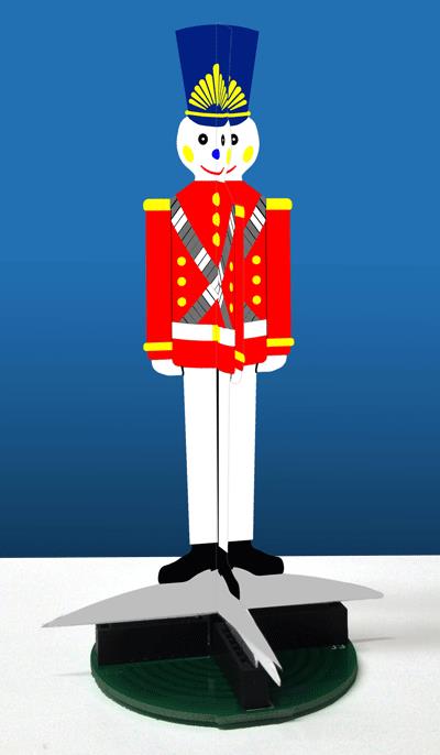 Miller Engineering 2012 3D Animated Toy Soldier