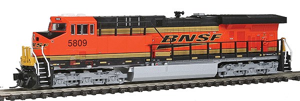 Fox Valley Models 70208 N BNSF GE AS44AC Diesel Locomotive Standard DC #5809