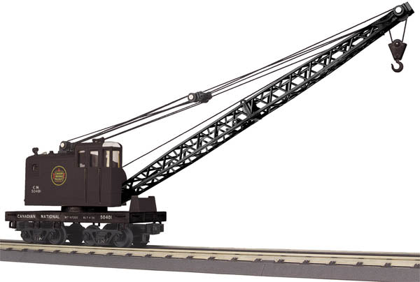 MTH 30-79362 Canadian National American Crane Car #50401