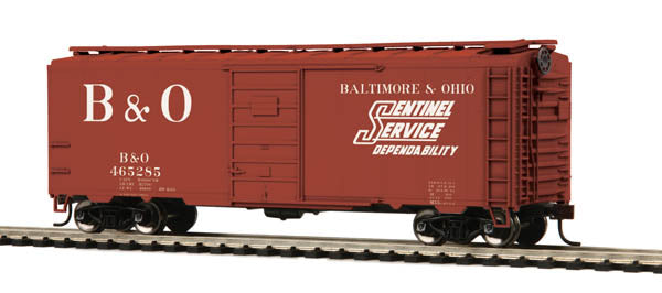 MTH 85-74075 HO 40' PS-1 Box, B&O #465285