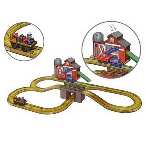 Fisher Price Y4090 Thomas & Friends™ Wooden Railway Farmhouse Pig Parade Set