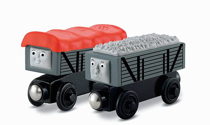 Fisher Price Y4421 Thomas & Friends™ Wooden Railway Giggling Troublesome Trucks