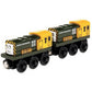 Fisher Price Y7464 Thomas & Friends Wooden Railway Iron Bert & Iron Arry Set