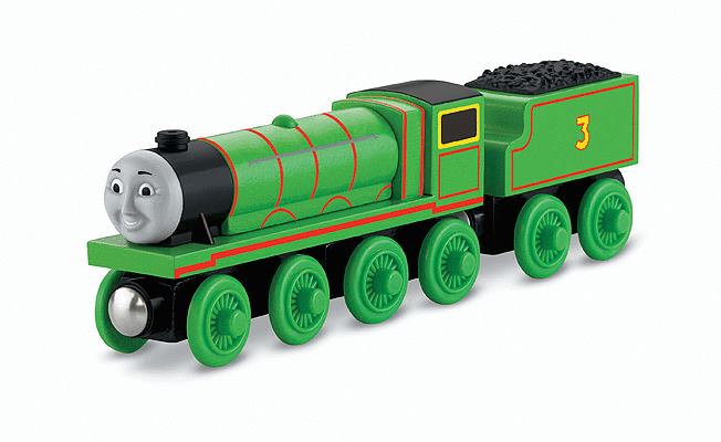 Fisher Price Y4072 Thomas & Friends™ Wooden Railway Henry the Green Engine