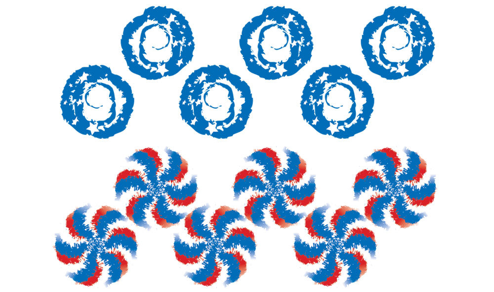 PineCar P4066 Pride Wheel Flare Rub-On Decals