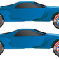 PineCar P4066 Pride Wheel Flare Rub-On Decals