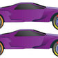 PineCar P4067 Cyclone Wheel Flare Rub-On Decals
