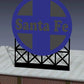 Miller Engineering 440552 HO/N Santa Fe Animated Neon Billboard Medium
