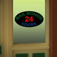 Miller Engineering 8880 HO/O Bail Bonds Flashing Neon Window Sign