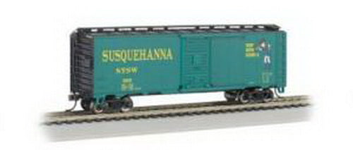 Bachmann 17058 N New York, Susquehanna and Western AAR 40' Steel Box Car