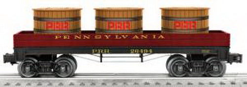 Lionel 6-26494 O Gauge Pennsylvania RR Truss Rod Gondola w/ Vat Load
