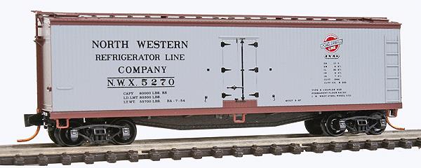 Micro-Trains 99300061 N NWX 40' Reefer Runner Pack (Set of 4)