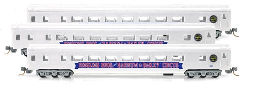 Micro-Trains 99300052 N Ringling Bros. & Barnum & Bailey Sleeper (Set of 3)
