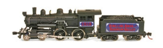 Micro-Trains 98500701 N RB B&B Big Top 4-4-0 Steam Locomotive & Tender #1919