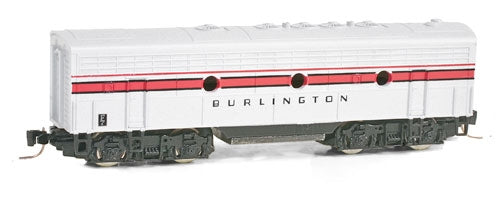 MicroTrains 98012220 Z Chicago, Burlington and Quincy F7B Locomotives