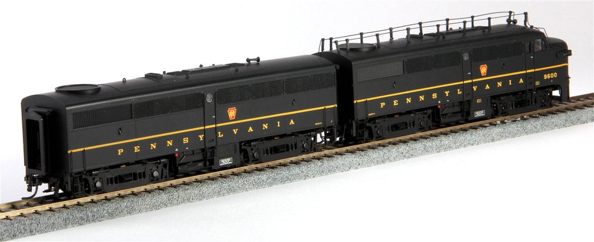 MTH 80-2092-0 HO Pennsylvania ALCO FA-1 A/B Diesel Locomotive #9600-A/#9600-B