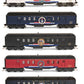 Micro-Trains 99321140 N US Veterans Tribute Passenger Collectible Car (Set of 5)
