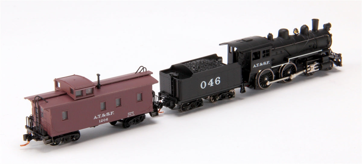 Micro-Trains 99321121 N Santa Fe Vintage Poster Loco & Caboose Only Set