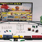 Life Like 8644 Santa Fe Freightline USA HO Gauge Diesel Train Set