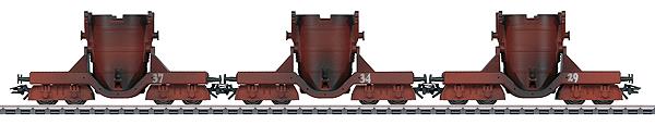 Marklin 46143 HO Scale Crude Iron Cars (Set of 3)