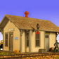 Monroe Models 2210 HO Hickson Depot Building Model Railroad Kit
