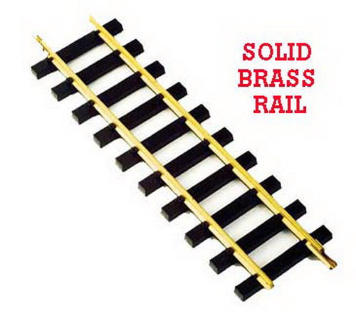USA Trains 81065 G 60" Extra Long Brass Straight Tracks (6 Pieces)