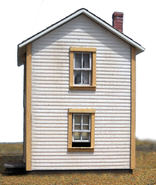 B.T.S. 17702 O Scale 114 2nd Street 2-Story House Craftsman Building Kit