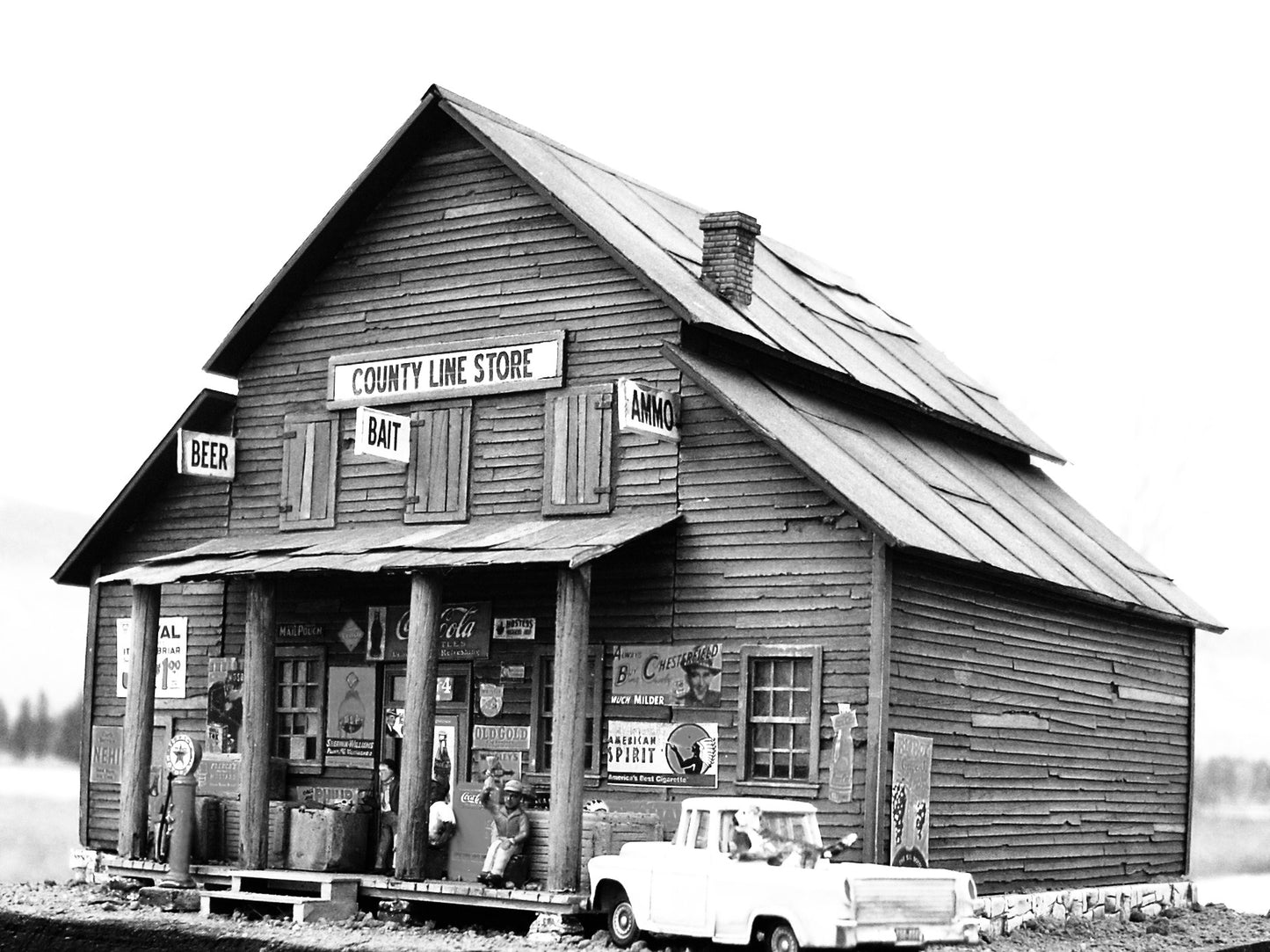 Downtown Deco dd1047 HO County Line Store Kit