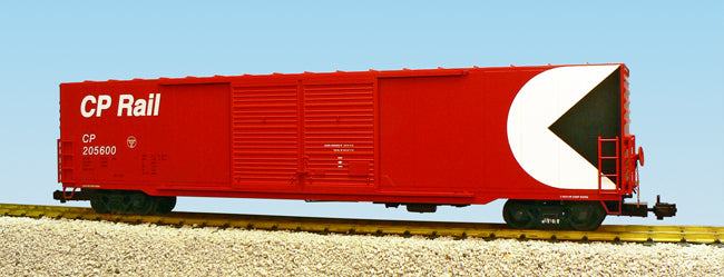 USA Trains 19415B G Canadian Pacific 60' Steel Boxcar #205600 Red