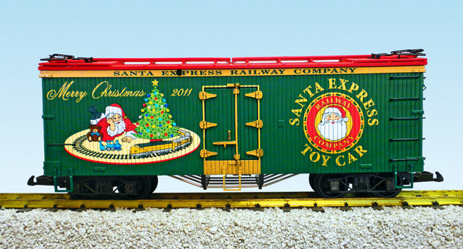 USA Trains 13029 G 2011 Christmas Reefer
