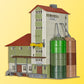 Kibri 39216 HO Flour Mill Building Kit