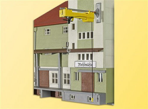 Kibri 39216 HO Flour Mill Building Kit