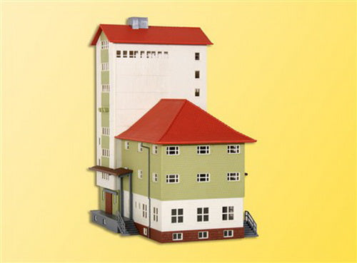 Kibri 39216 HO Flour Mill Building Kit