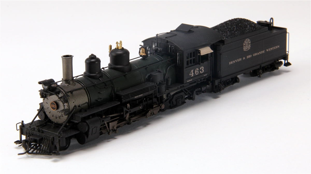 Blackstone Models 310110WS HOn3 DRGW K-27 Weathered Steam Loco w/Sound/DCC #463