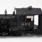 Blackstone Models 310110WS HOn3 DRGW K-27 Weathered Steam Loco w/Sound/DCC #463