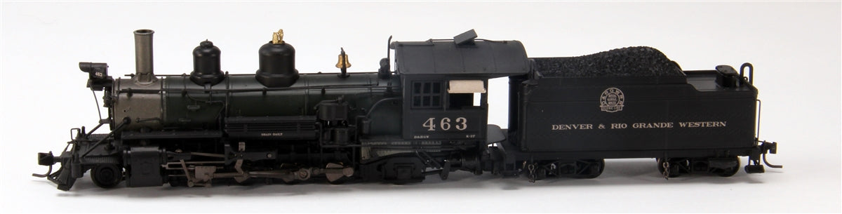 Blackstone Models 310110WS HOn3 DRGW K-27 Weathered Steam Loco w/Sound/DCC #463