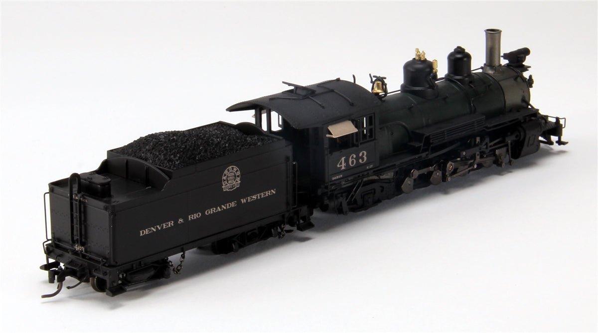 Blackstone Models 310110WS HOn3 DRGW K-27 Weathered Steam Loco w/Sound/DCC #463