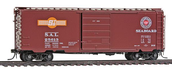 Kadee 5291 HO Seaboard Air Line 40' PS-1 Boxcar #25613