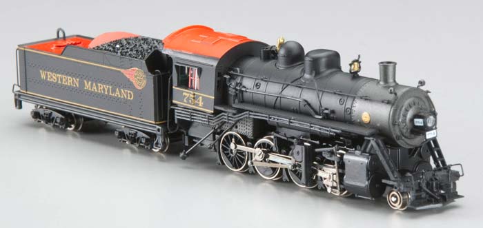 Bachmann 84552 N Western Maryland Baldwin 2-8-0 Steam Locomotive #754 w/DCC